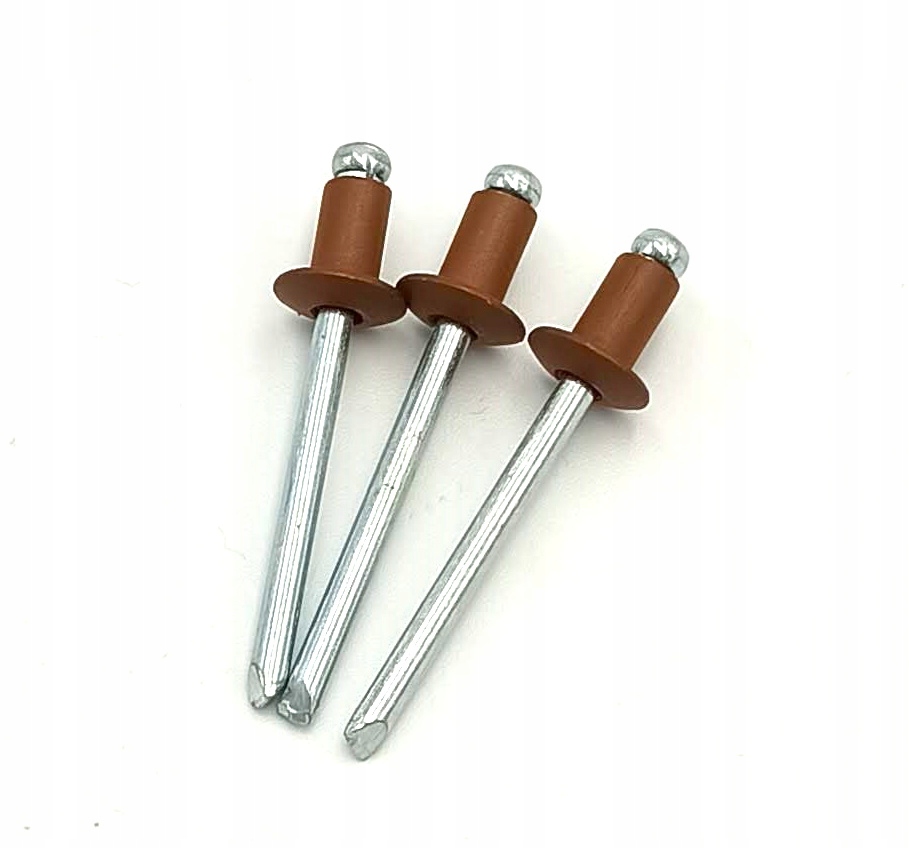 

Nity zrywalne al/st 4.8x8 zł dąb Ral 8003 100szt