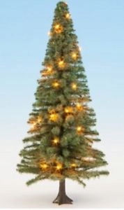 Noch 22131 Vánoční stromek s osvětlením 30 Led výška 12 cm