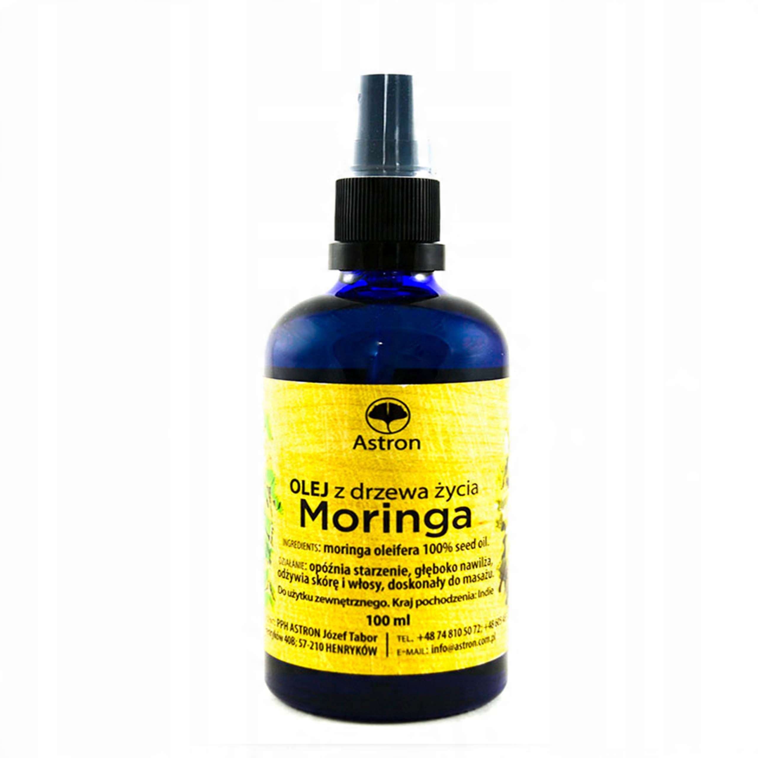 

Moringa olej z drzewa życia 100 ml