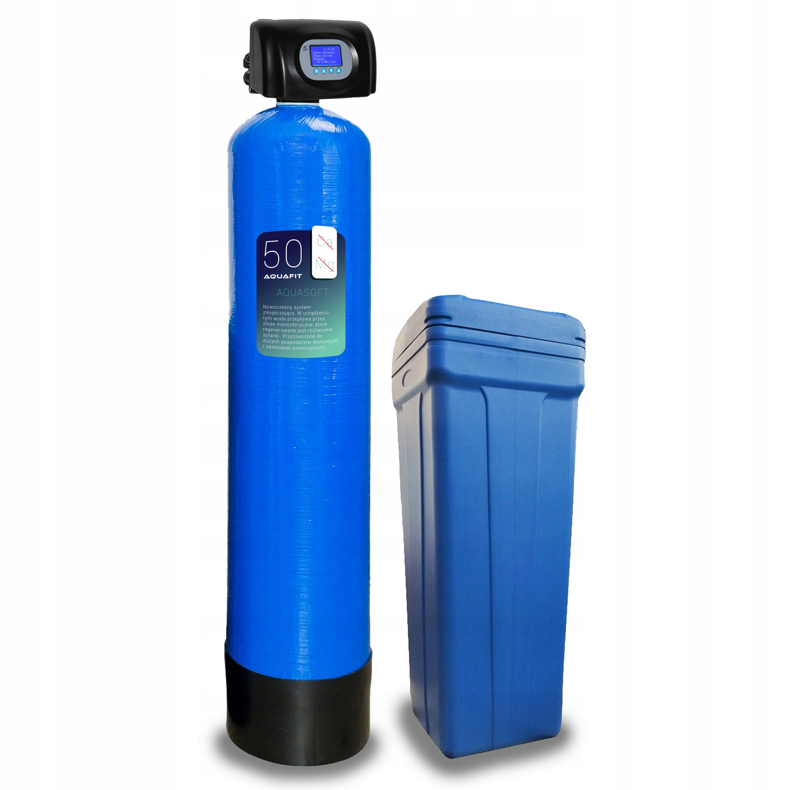 Stacja uzdatniania wody zmiękczacz 50 litrów Kod producenta AQUAFIT AQUASOFT 50 RX