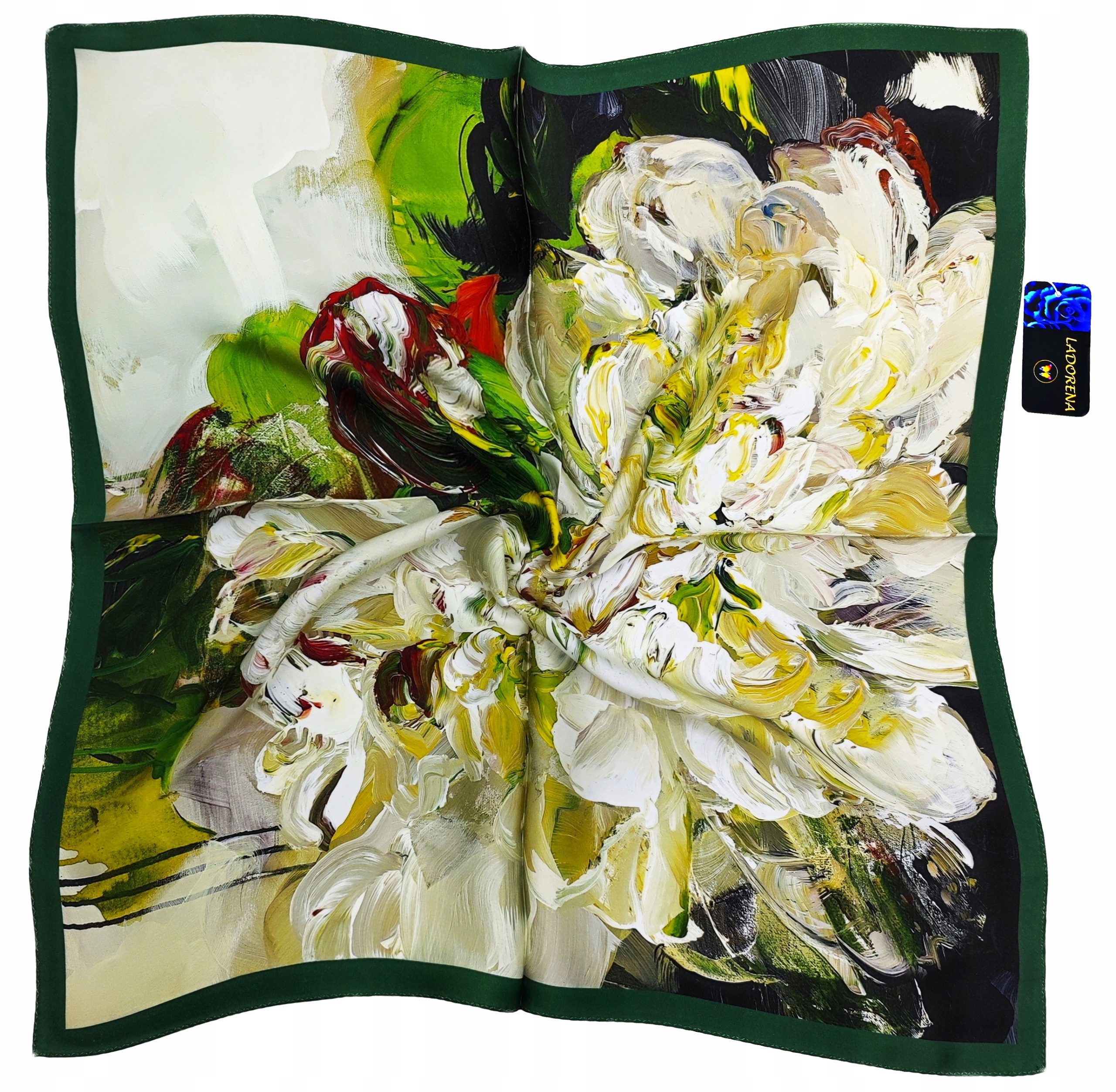 Hedvábný Šátek 100% Přírodní Hedvábí, Morušová Barva, Značka Kvality