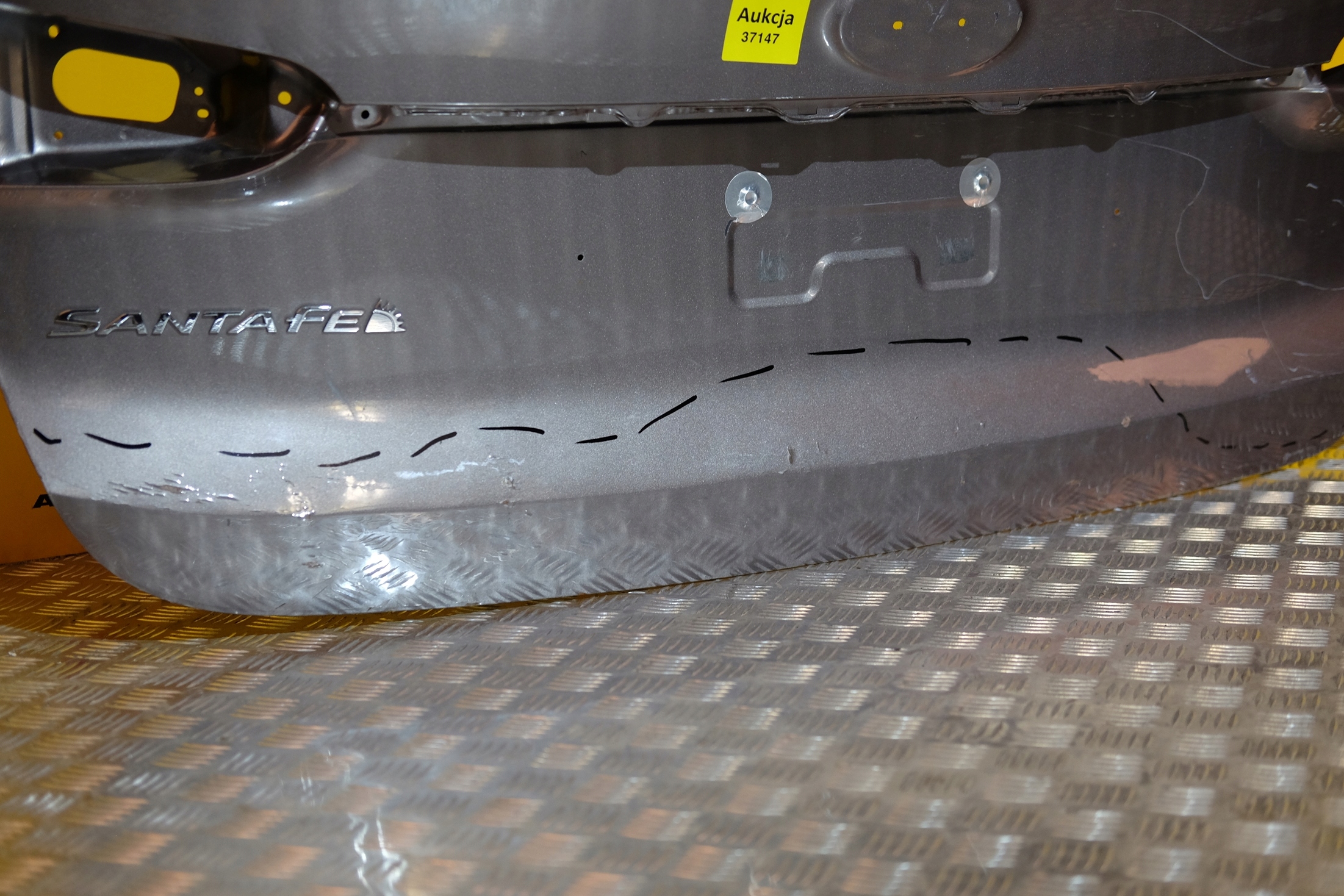 HYUNDAI SANTA FE 2019- KLAPA TYŁ BAGAŻNIKA TYLNA Kolor do lakierowania