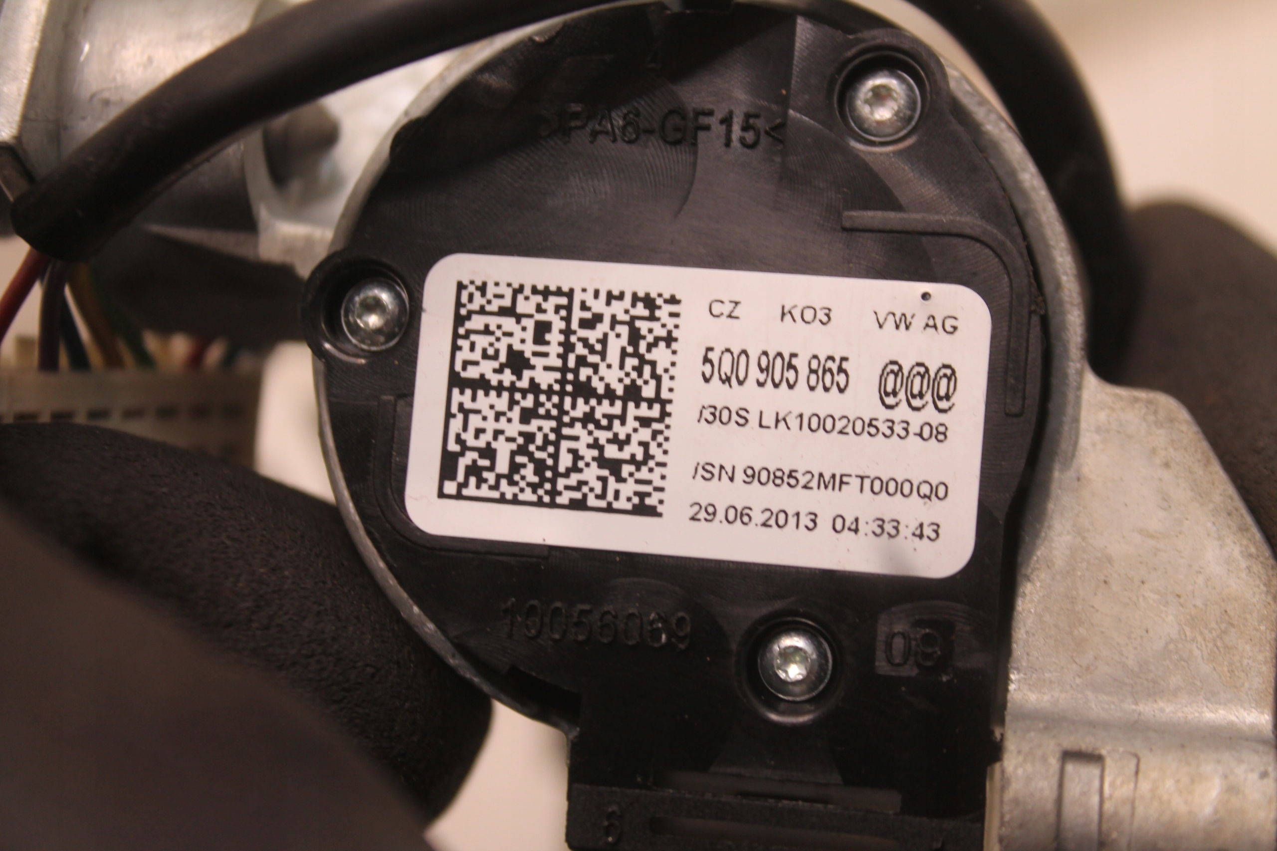 ignition module key KOMPLET 5Q0905865 VW GOLF VII 12-20