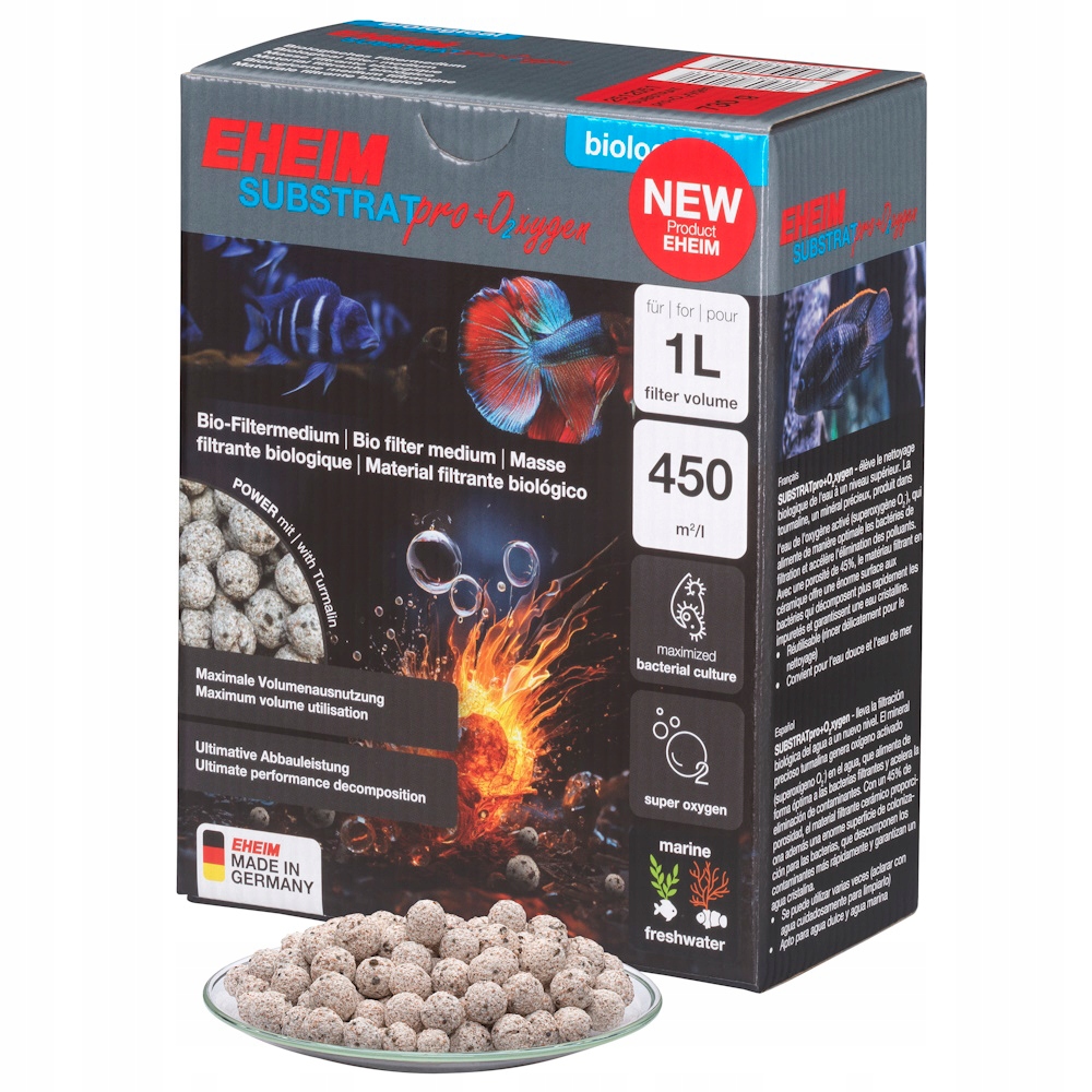 Levně Biologická Vložka Do Akvarijního Filtru Porézní Keramika Do Filtru 1 L