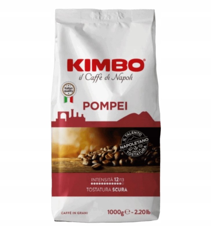 Levně Káva zrnková Kimbo Pompei 1 kg