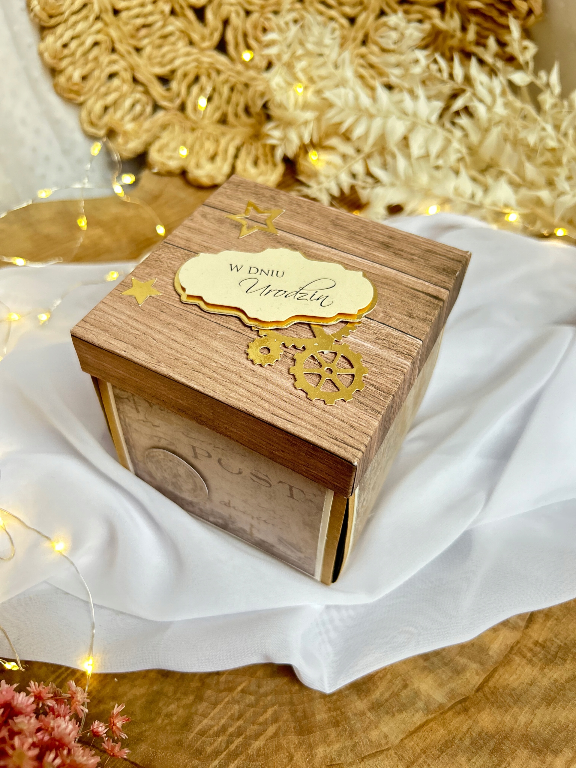 60tka kartička k šedesátce exploding box dárek k 40tce unikátní