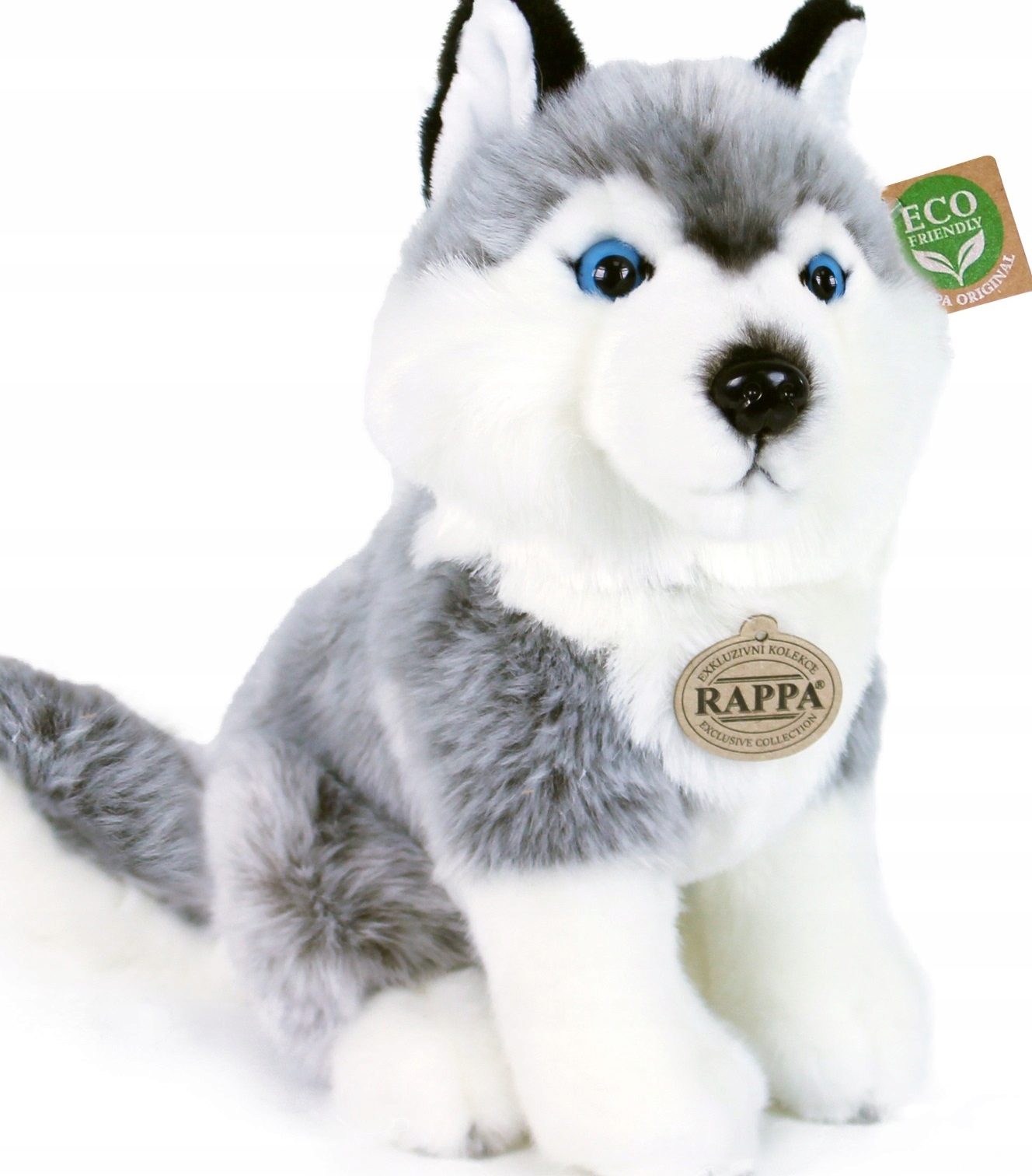 

Maskotka Pies Husky Realistyczny Piesek 30cm