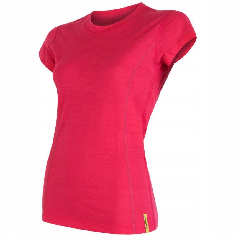 Sensor Triko Merino Active dámské krátký purpurová XL