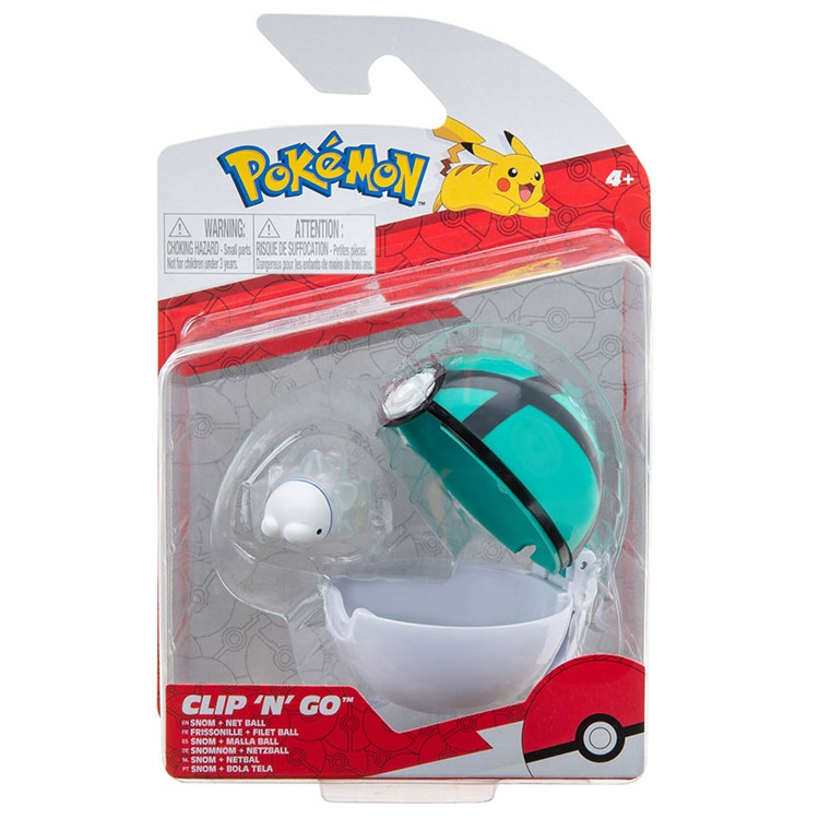 

Pokemon: figurka+kula: Snom + Net Ball (42463)