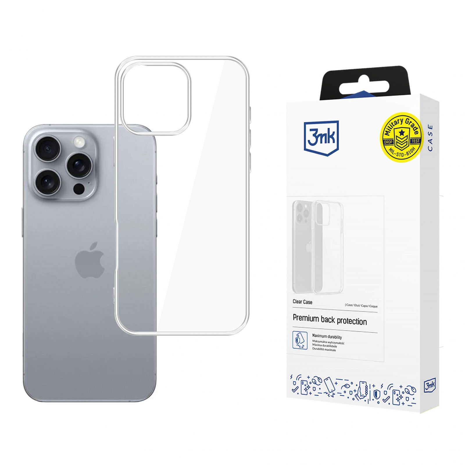 Etui Do Apple Iphone 16 Pro Max 3MK Clear Case