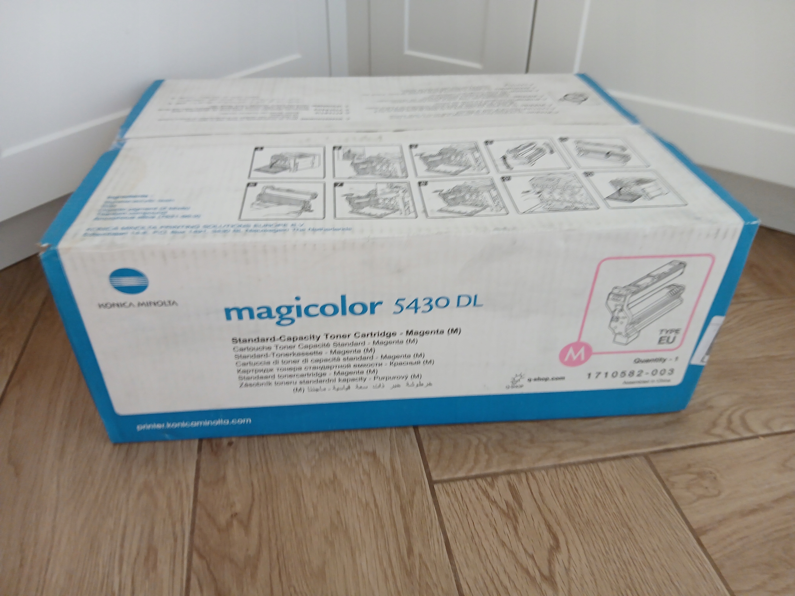 Toner Konica Minolta 5430DL 1710582-003 Magenta Originál