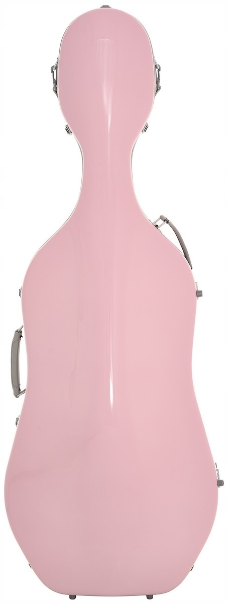 Karbonové violoncellové pouzdro Quill 4/4 M-case Růžové