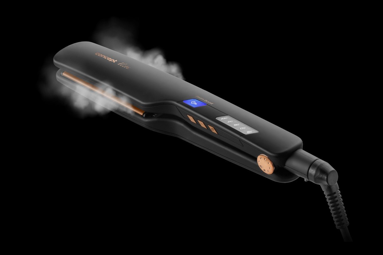 Parná žehlička na vlasy Concept VZ6010 Elite Steam Boost
