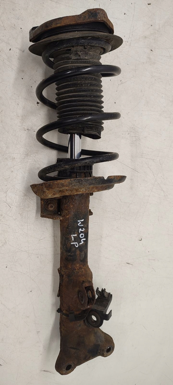 shock absorber spring front sususpension Mercedes W204 2,2 CDI