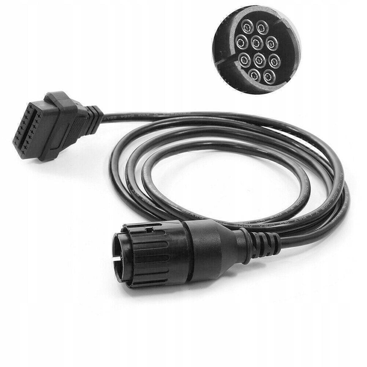 Adapter 10 Pin OBD2 Do Motocykli Bmw Kabel Obd