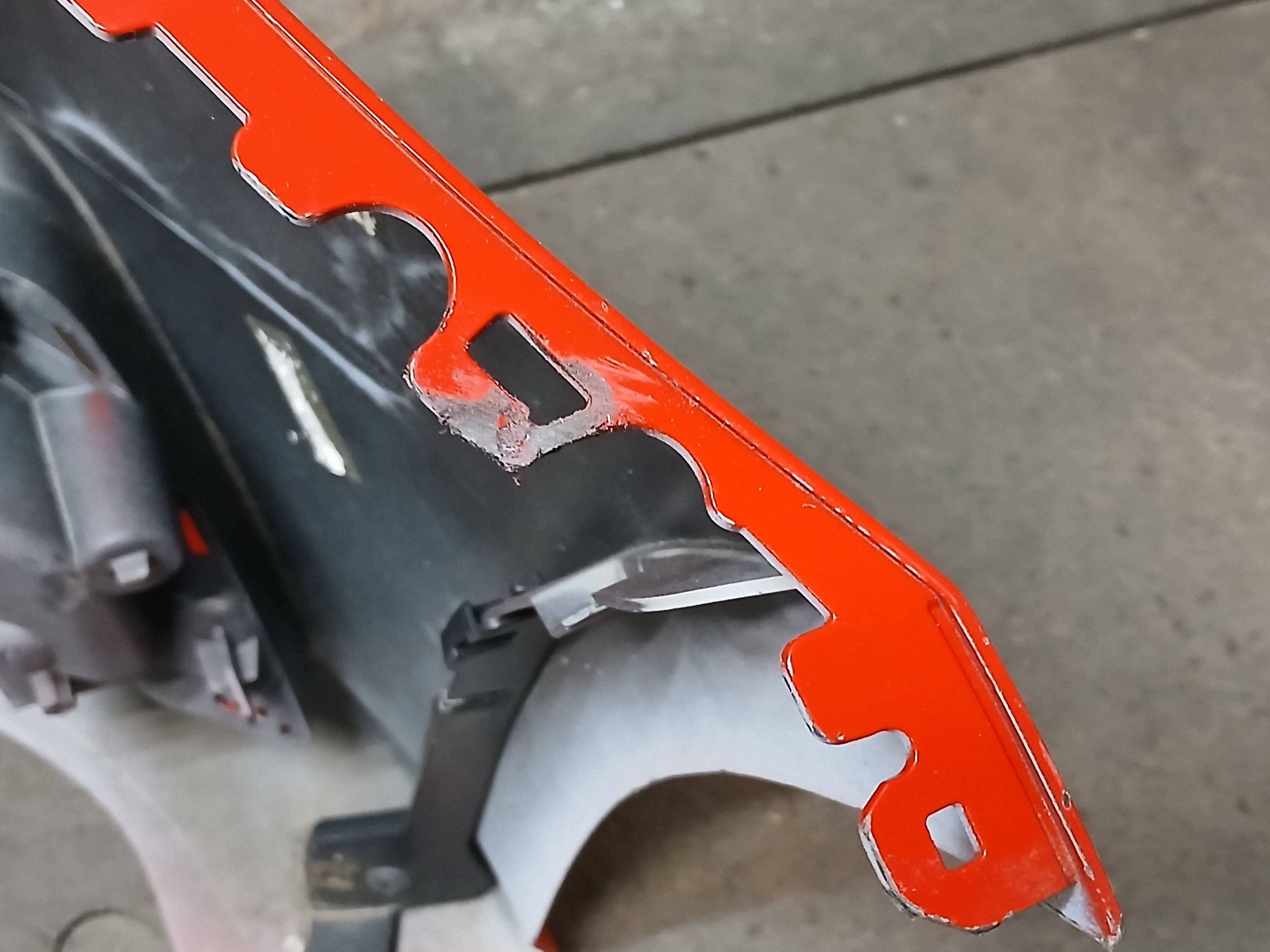 bumper front AUDI A1 8XA LIFT 14- S LINE