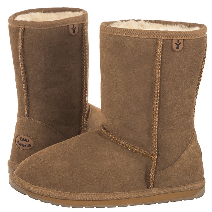 Buty Ocieplane dla Dzieci Emu Wallaby Lo Wr Chestnut K10102 Brązowe