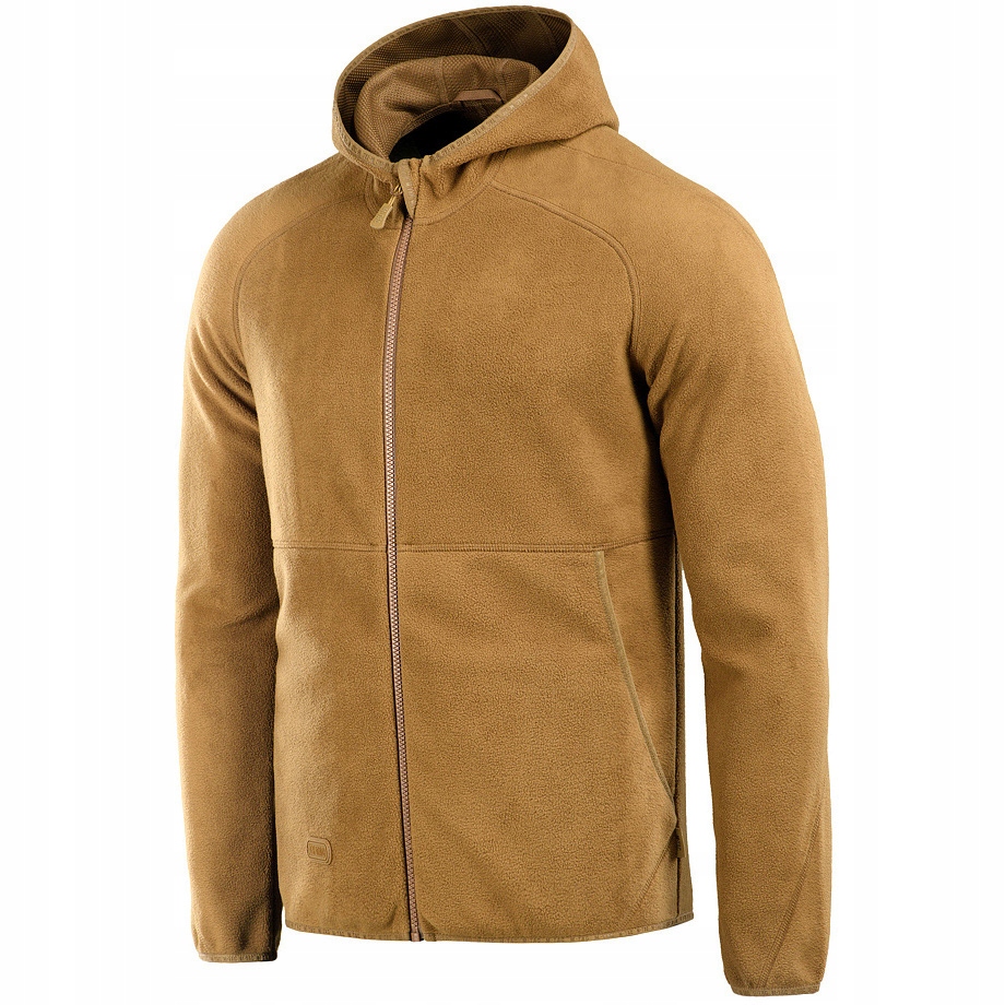 M-Tac Fleecová mikina s kapucí na zip Lite Microfleece Hoodie Coyote Brown XL