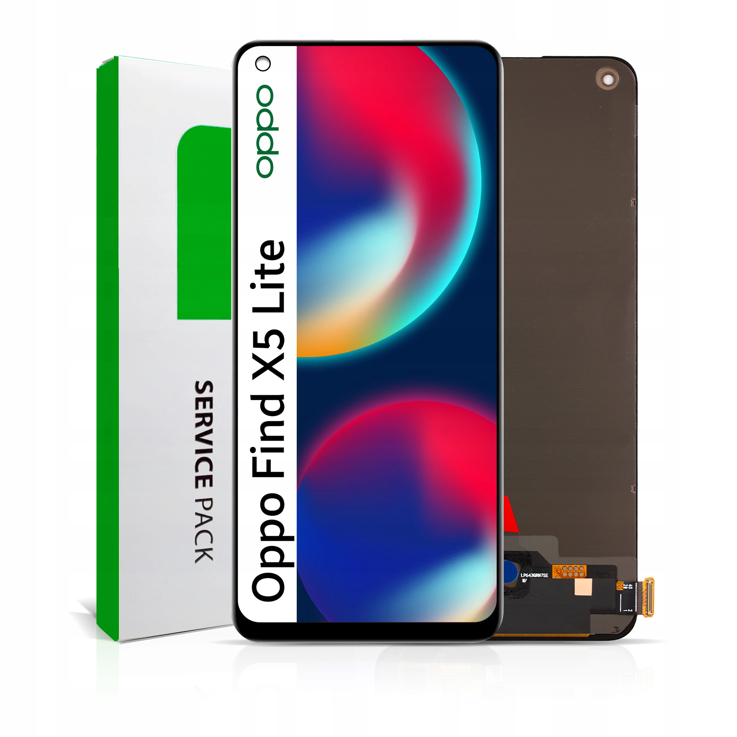 Displej pro Oppo Find X5 Lite LCD displej Originální Zila CPH2371