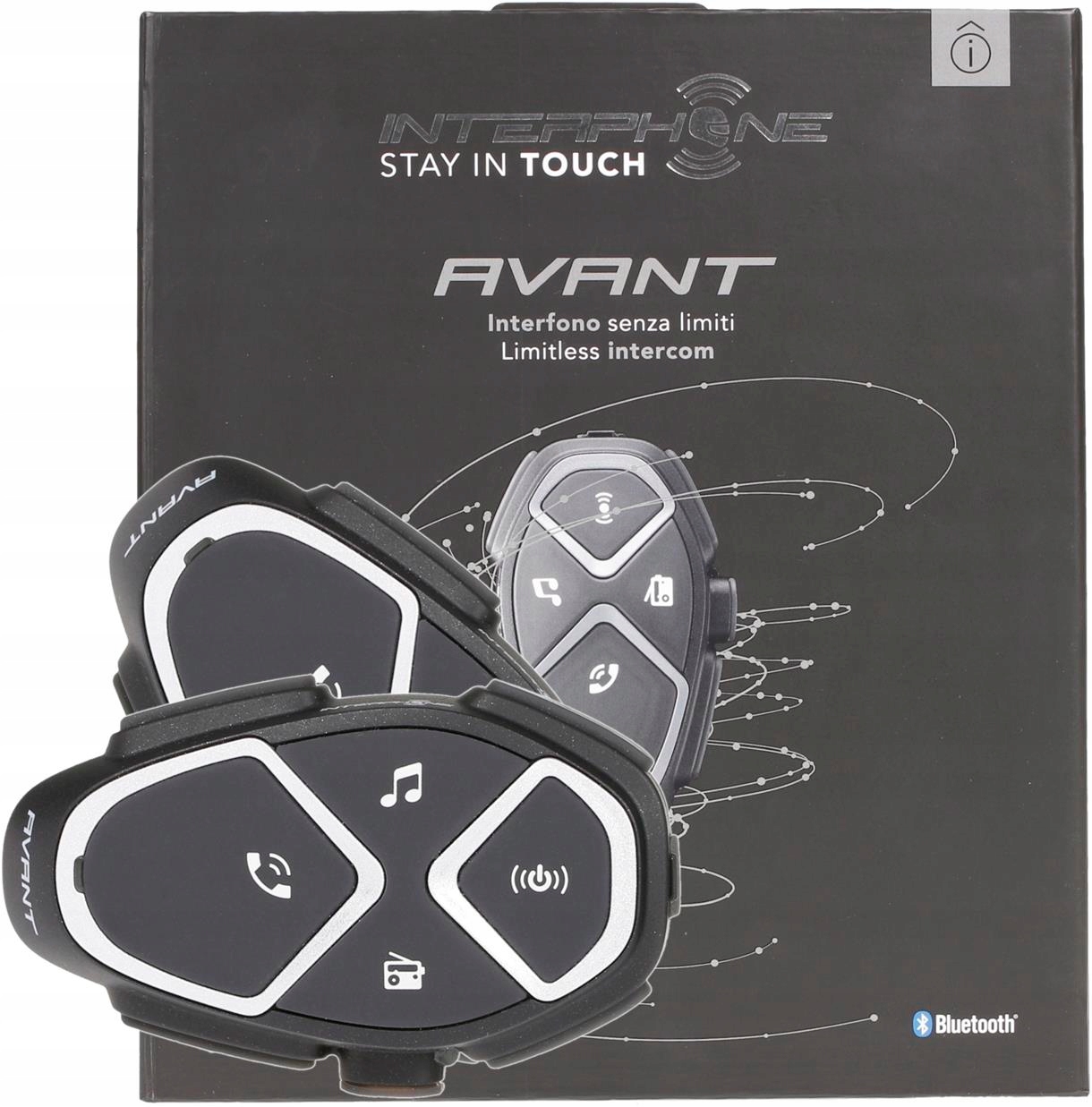 Intercom Interphone AVANT 2 шлемы 2020 по-польски