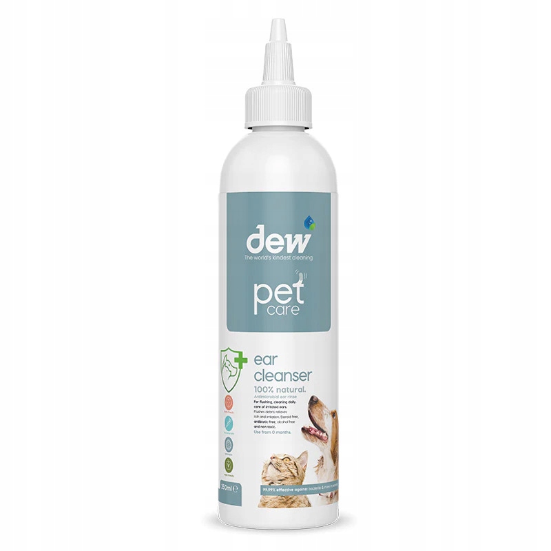 ND19_DEWPC600372 Čisticí přípravek na uši pro zvířata 250 ml