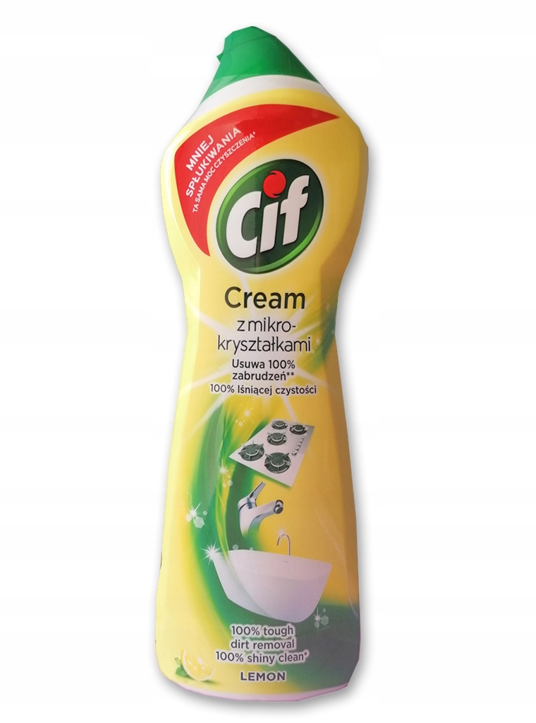 

** Cif Lemon Mleczko Z Mikro-kryształkami 780g
