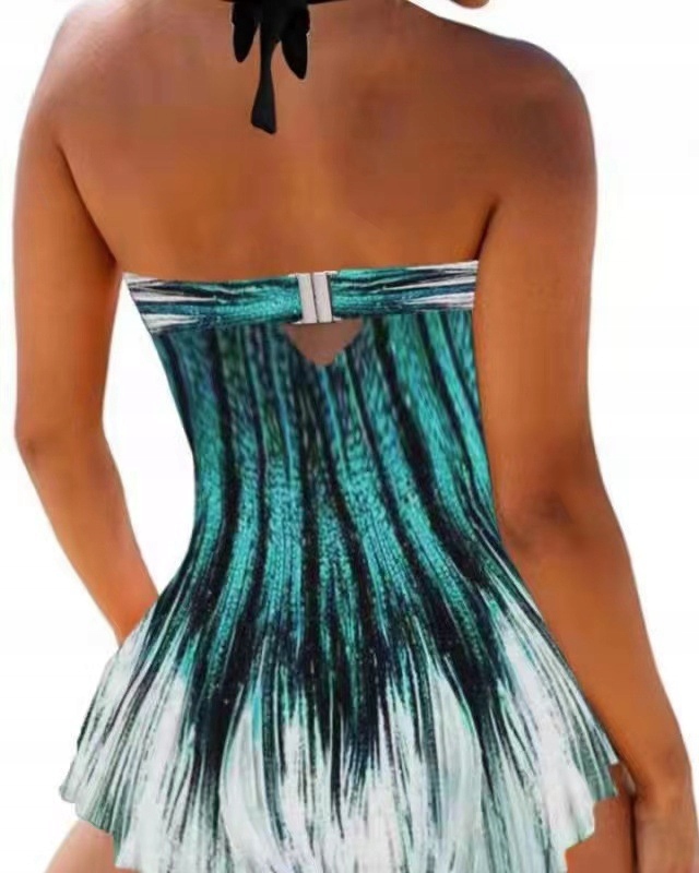 TANKINI STRÓJ KĄPIELOWY SUKIENKA DWUCZĘŚCIOWA XXL Marka Papilio