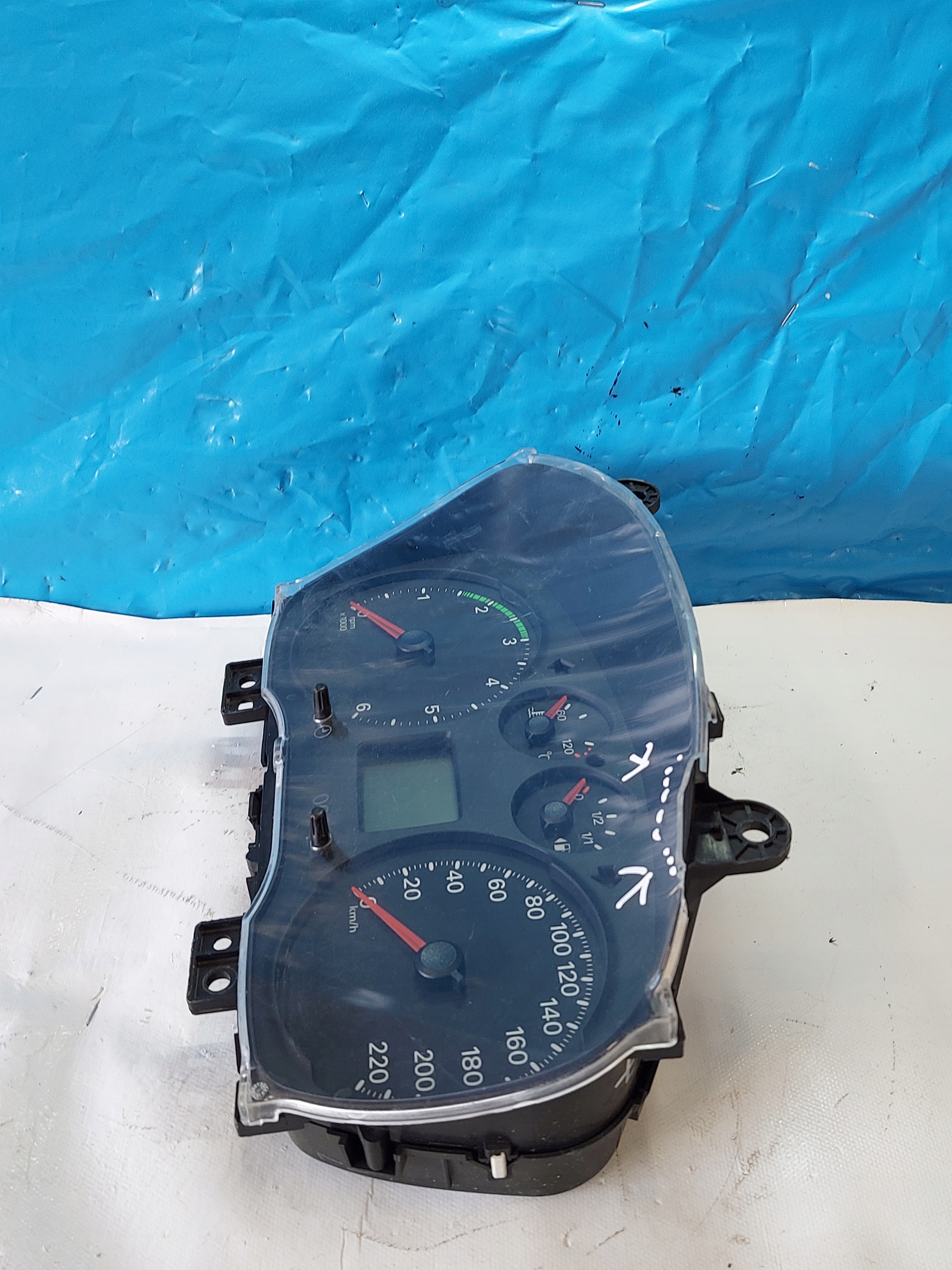 dials clock FORD TRANSIT 2.2 TDCI 6C1T10849