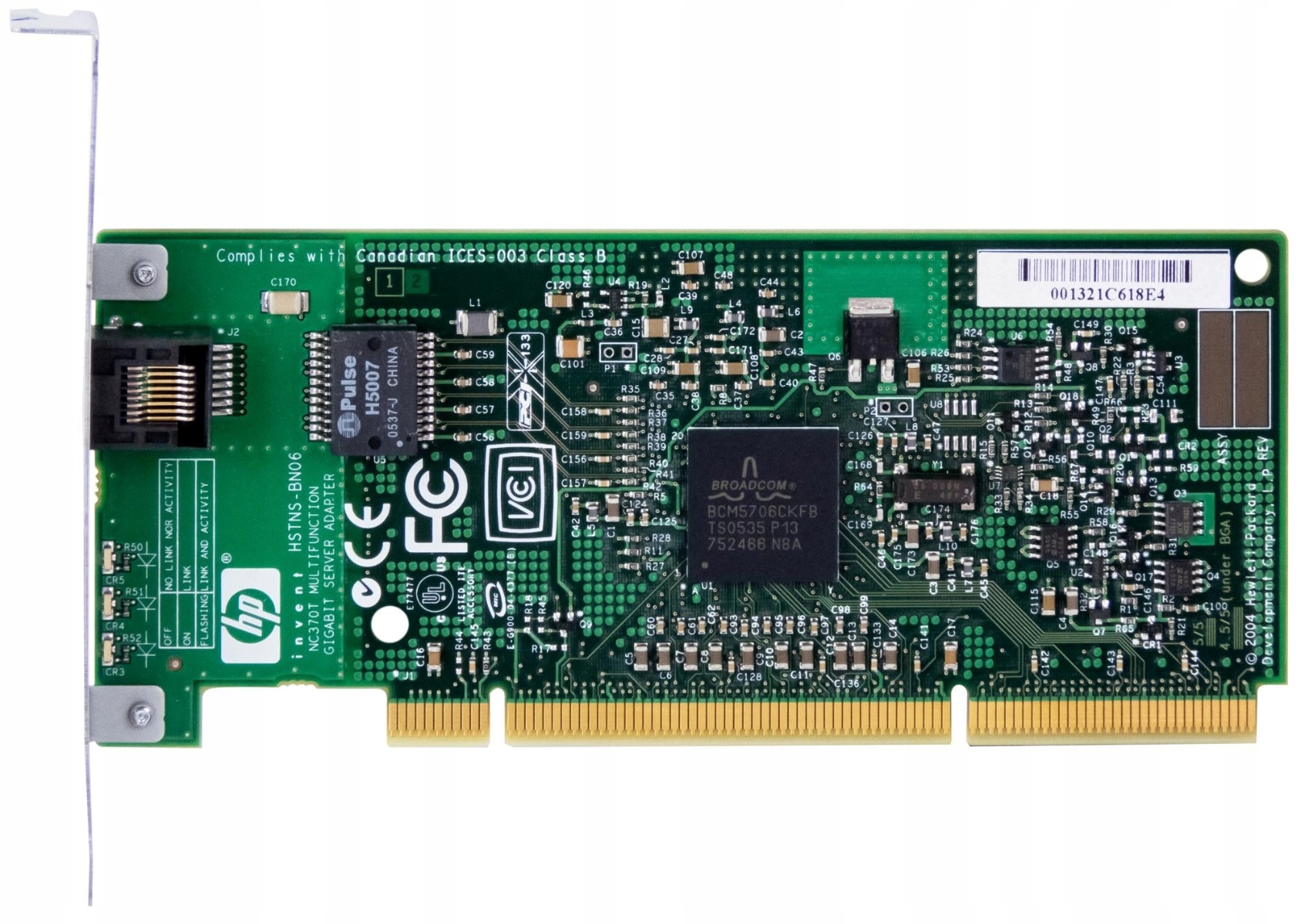 Serverový Adaptér Hp NC370T Pci-x Gigabit 366606-002