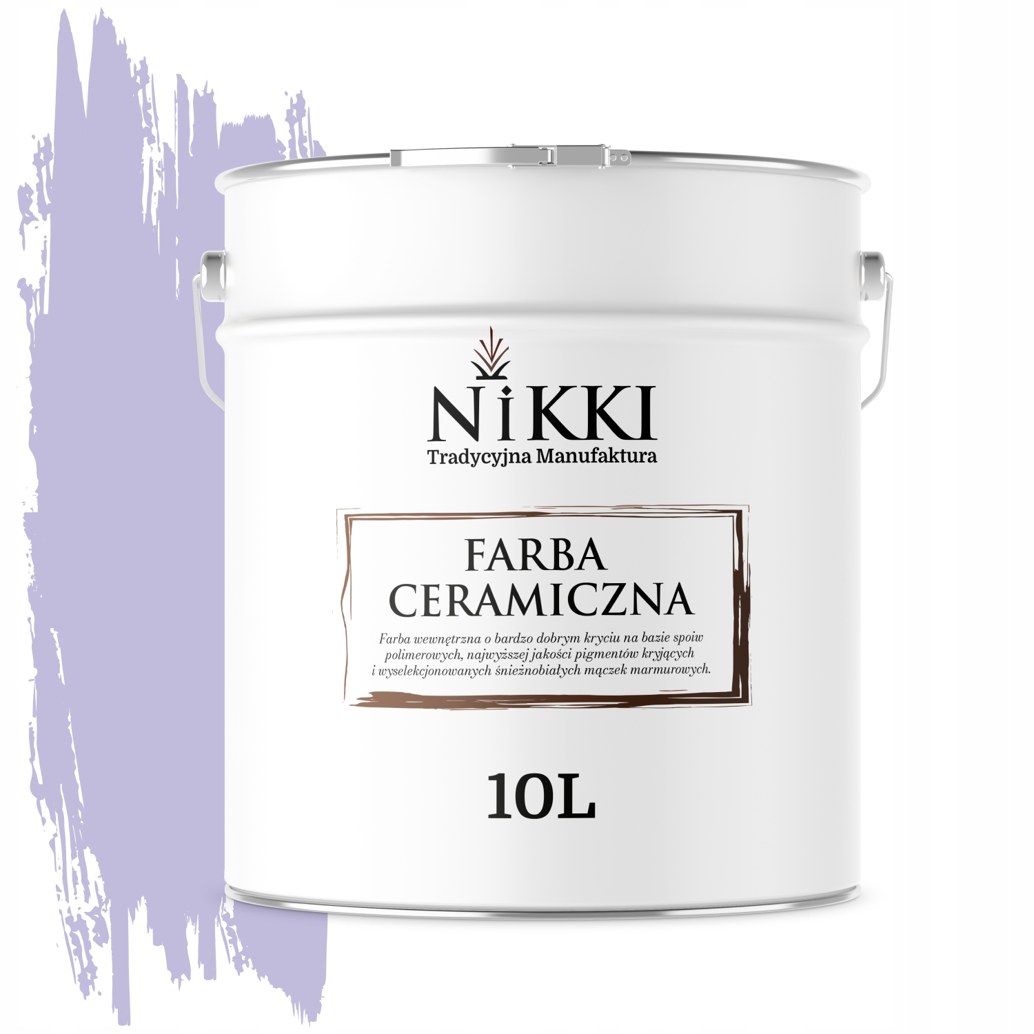 Keramická Farba Na Steny Farba Fialová Svetlá H2651 Hlboká Matná 10 L