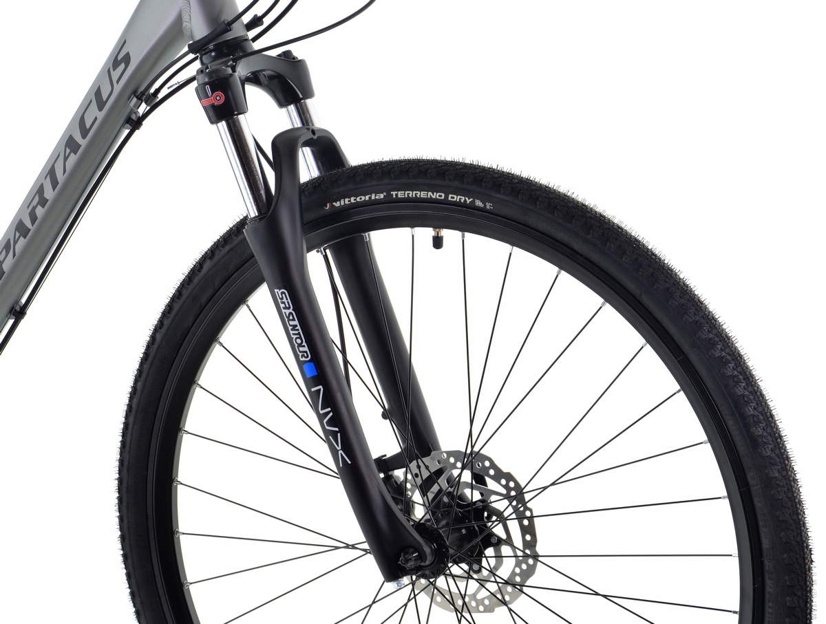 ROWER 28'' SPARTACUS CROSS 4.1 SHIMANO ALIVIO 3x9 HAMULCE HYDRAULICZNE Model CROSS 4.1