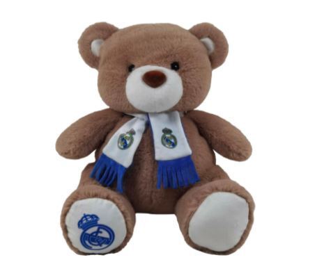Duży miś Real Madrid pluszak z szalikiem 32 cm 386