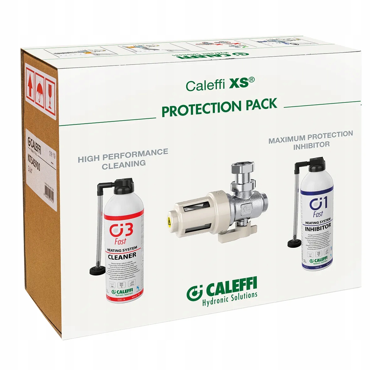 Caleffi Xs 3/4" zestaw do całkowitej ochrony instalacji KIT545900