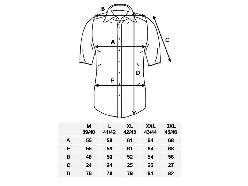 LNIANA BAWEŁNIANA KOSZULA MĘSKA NIEBIESKA JASNA KRÓTKI RĘKAW ROZ.L 41/42 Rozmiar L