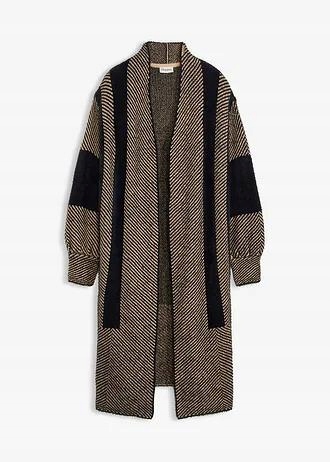 BPC DZIANINOWY PŁASZCZ BEZ ZAPIĘCIA