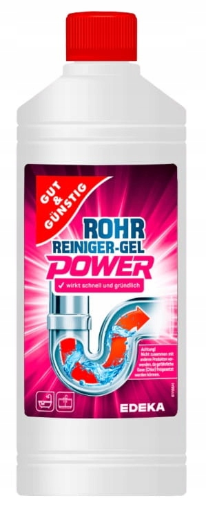 

Niemiecki Żel Udrażniacz Rur Rohr Reiniger Power