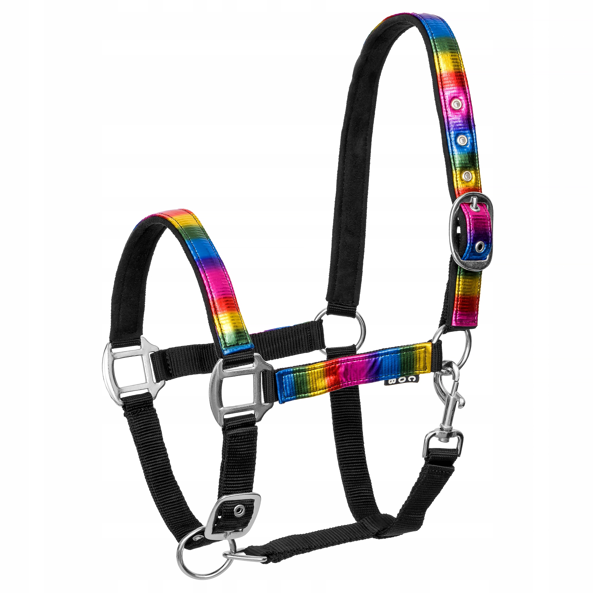 Kantar dla konia Start RainbowCloth podszywany tęczowy Pony