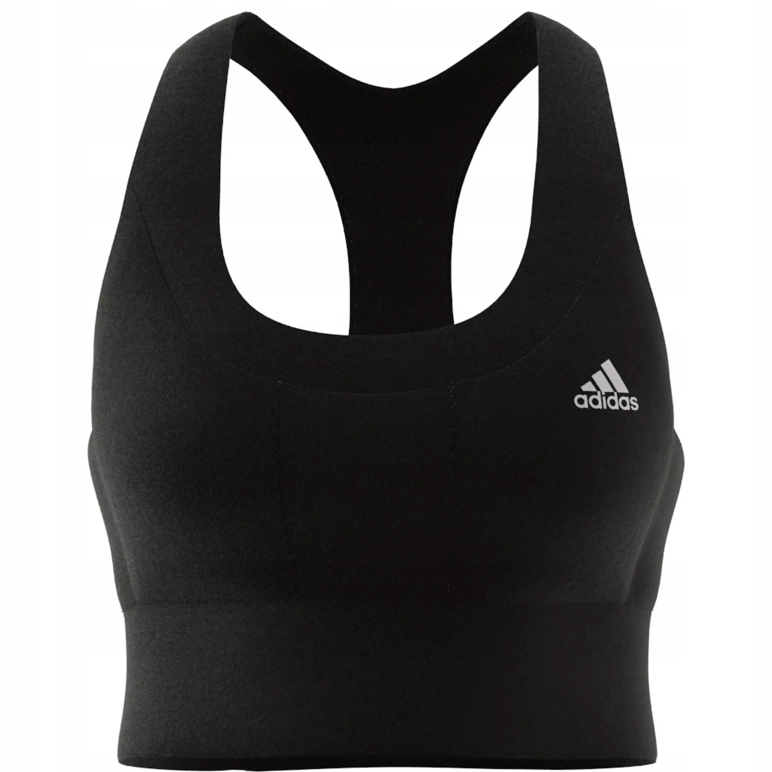 Stanik sportowy biustonosz do biegania Adidas Run Ms Pkt Bra czarny M A-c