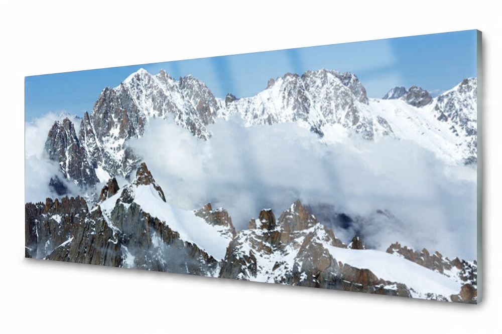 

Panel szklany do kuchni Dekor Góry 125x50
