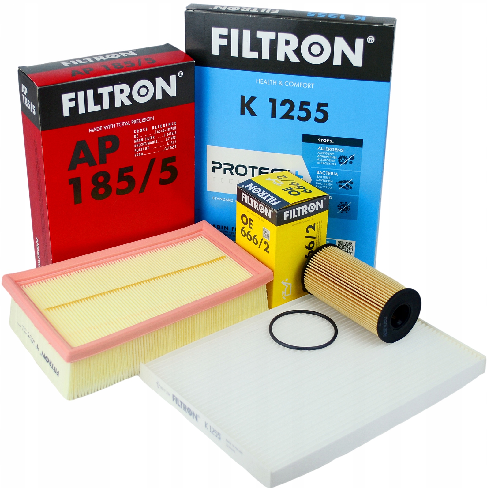 

Filtron Komplet Filtrów Nissan Qashqai I 2.0 DCI