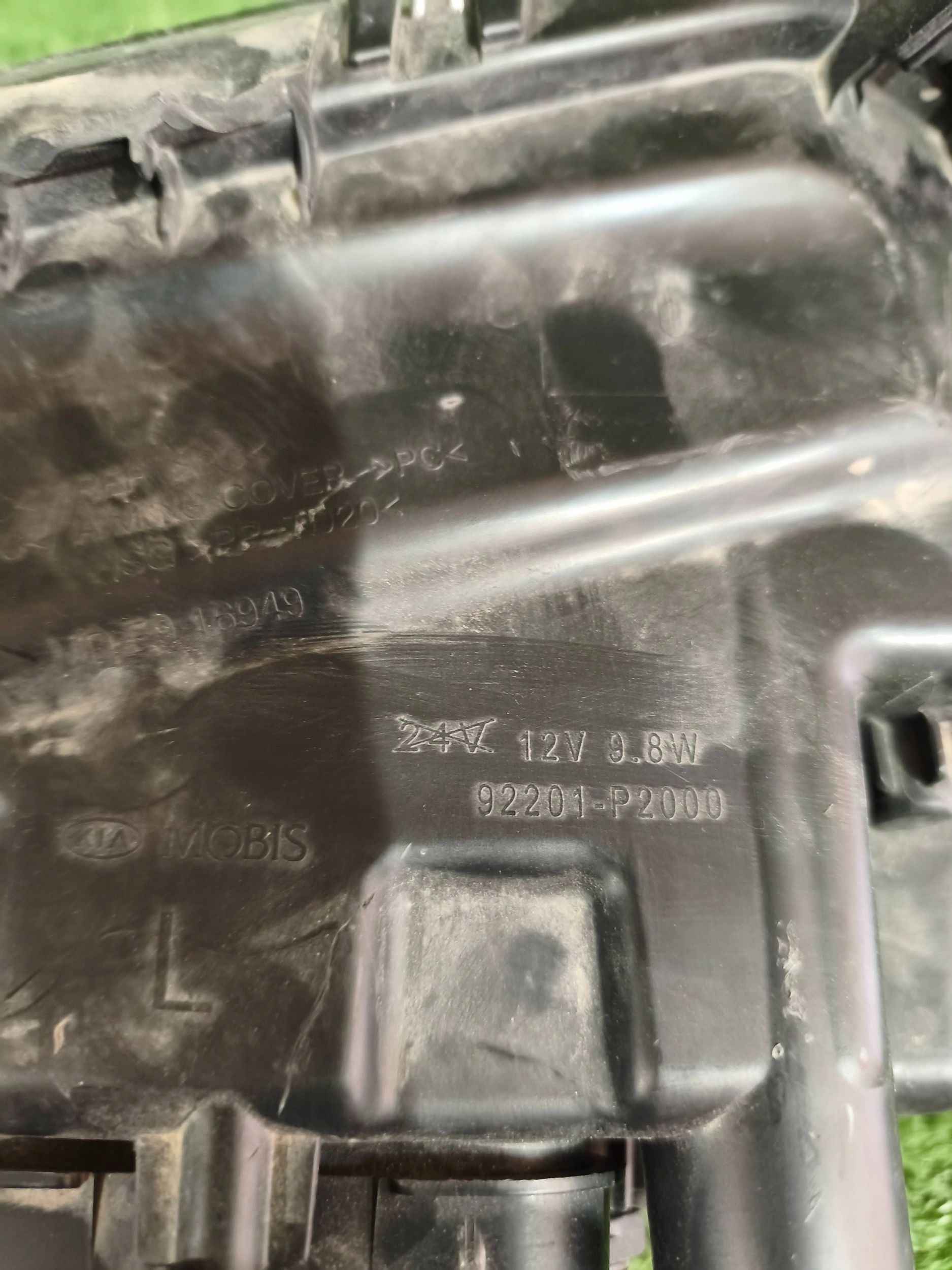fog light left front KIA SORENTO IV 20- NR.129
