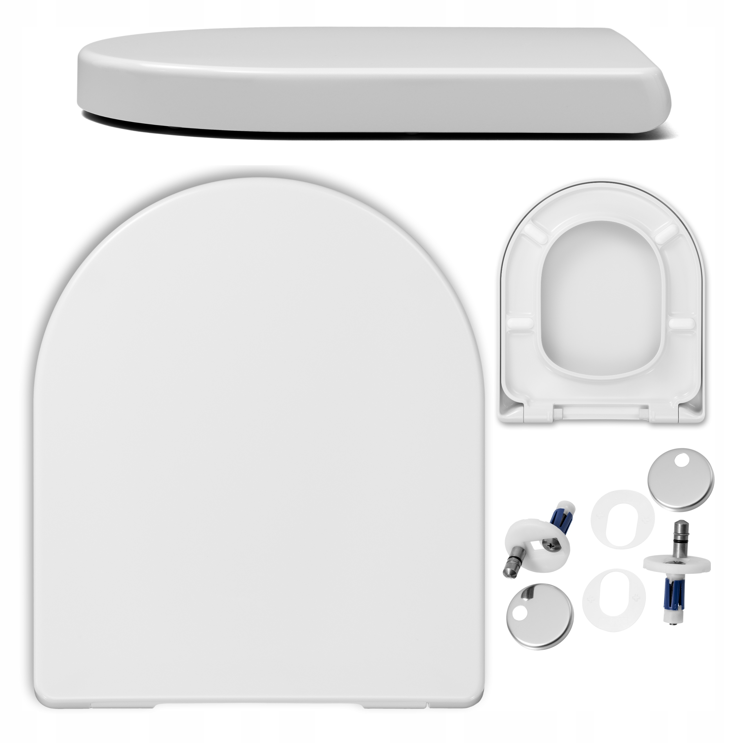 Wc sedátko pro Roca Nexo s pomalým sklápěním Premium, pomalu padající Wc