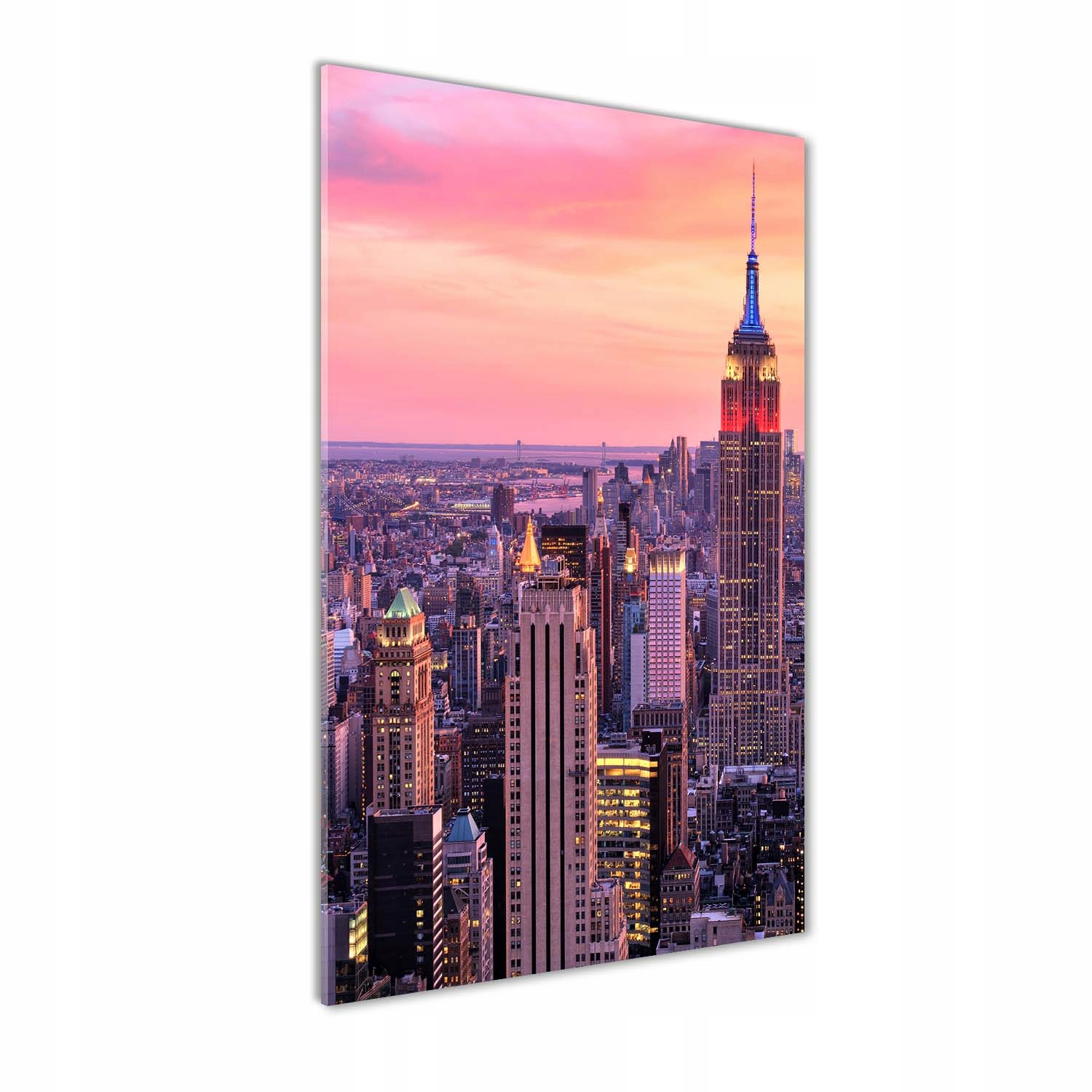 Akrylový fotoobraz New York západ 60 x 120 cm