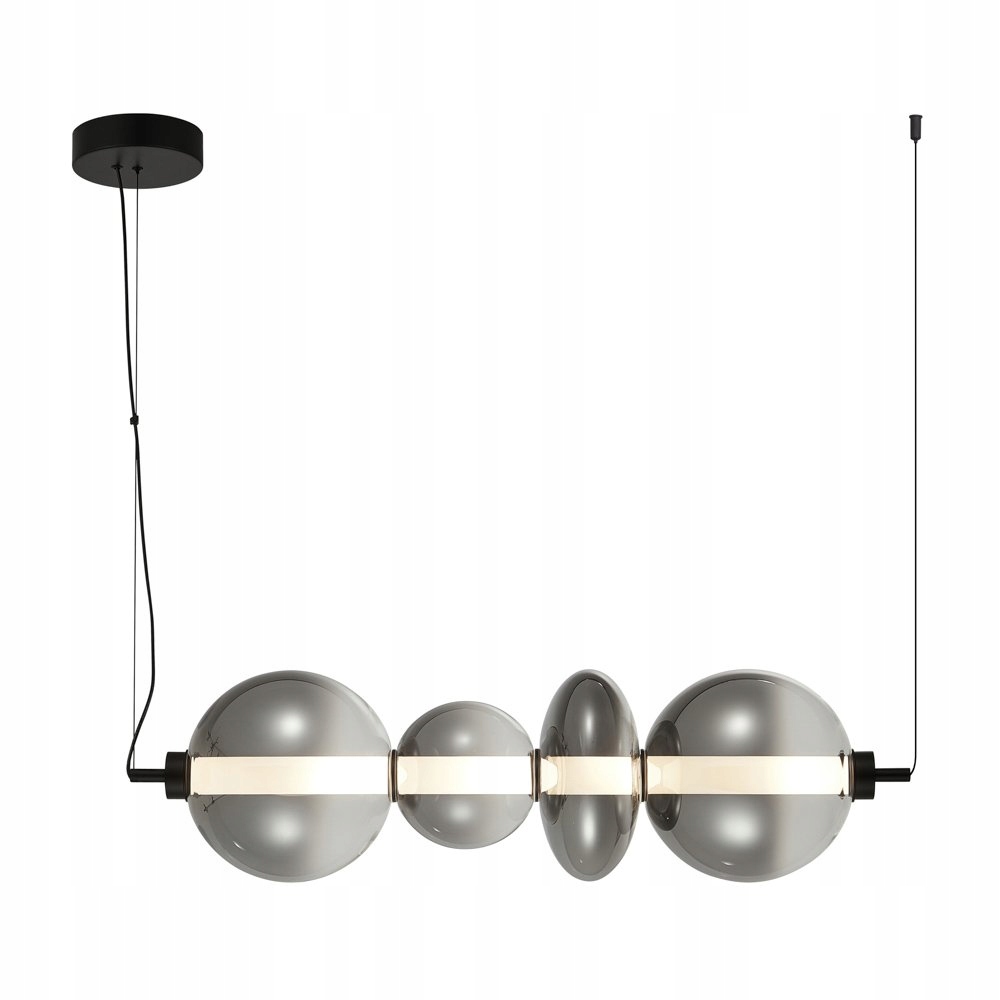 Závesná Led lampa 36W Sonte PND-24352-36W-BK-SG Italux