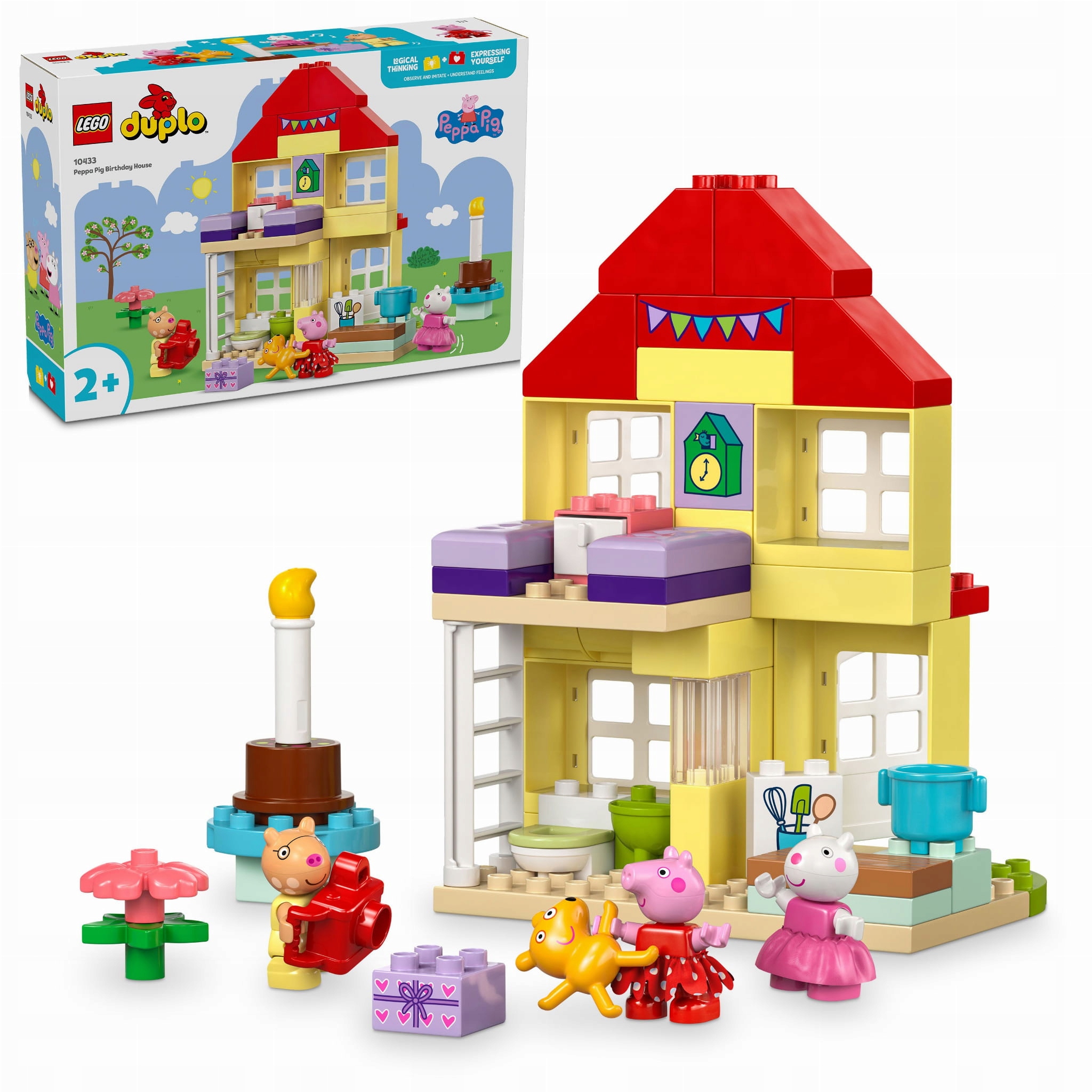 Lego 10433 Duplo prasátko Peppa Narozeninový domeček Peppy