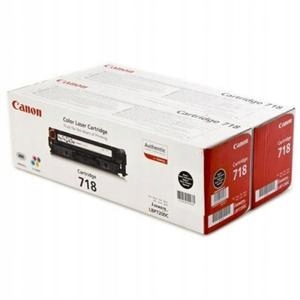 Canon toner CRG-718BK, čierny 2 pack