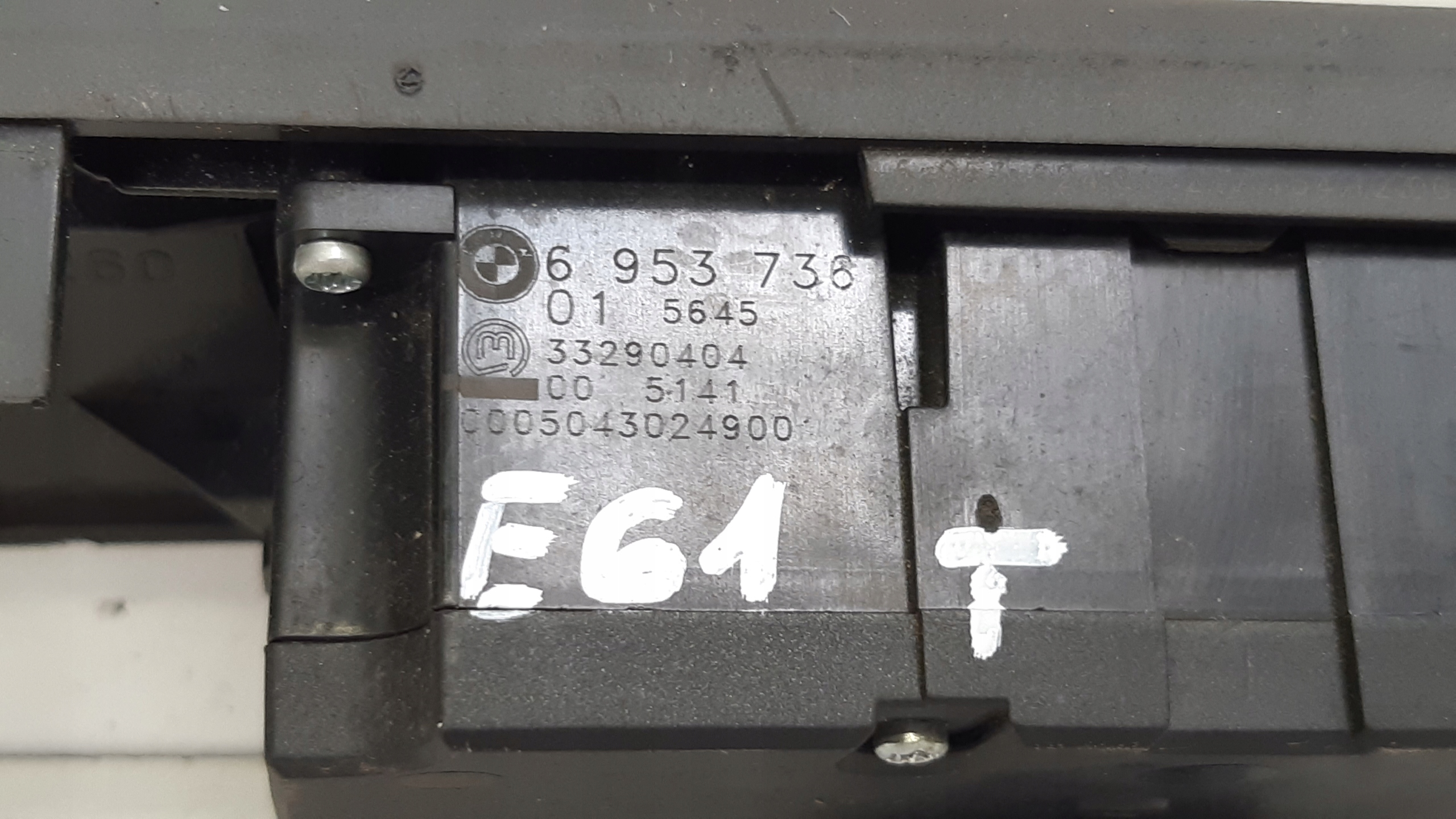 Schalter Leuchten 6953736 BMW E61 525i