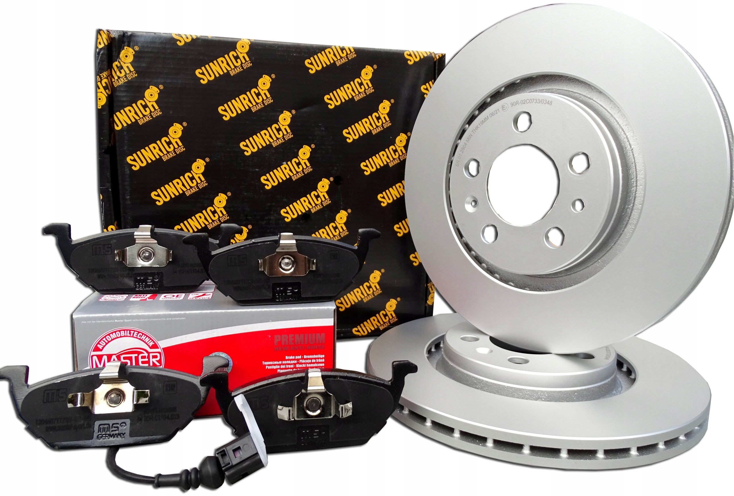 Диски Колодки Передние Для Audi A3 Golf 4 Leon Octavia