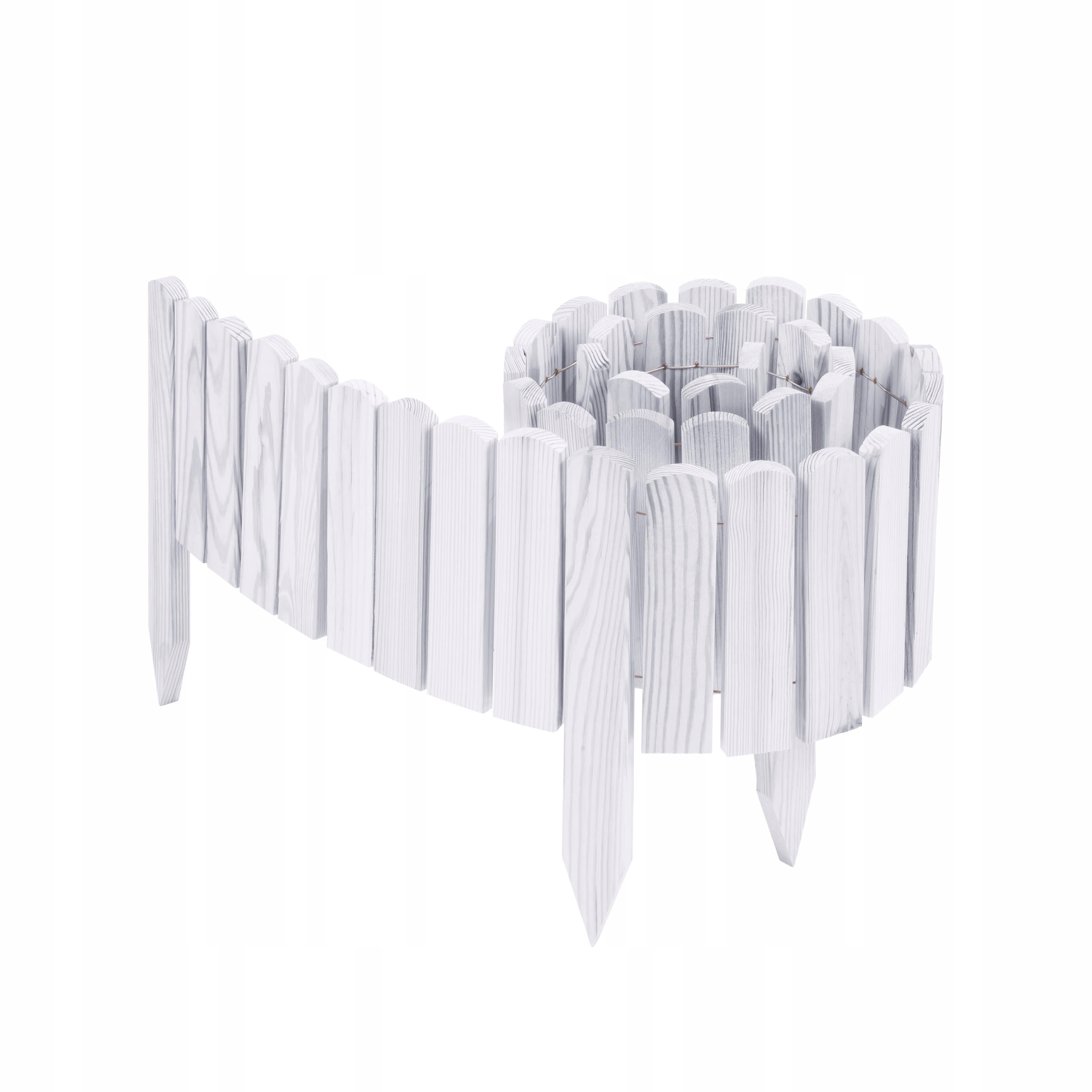 Trávníkový Lem Zahradní Palisáda Dřevěný zahradní plot 40 x 200 cm