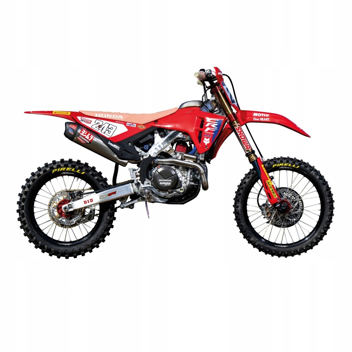 Blackbird Sada Nálepiek (oklein) Honda Crf 250R '25 Crf 450R '25 Replic